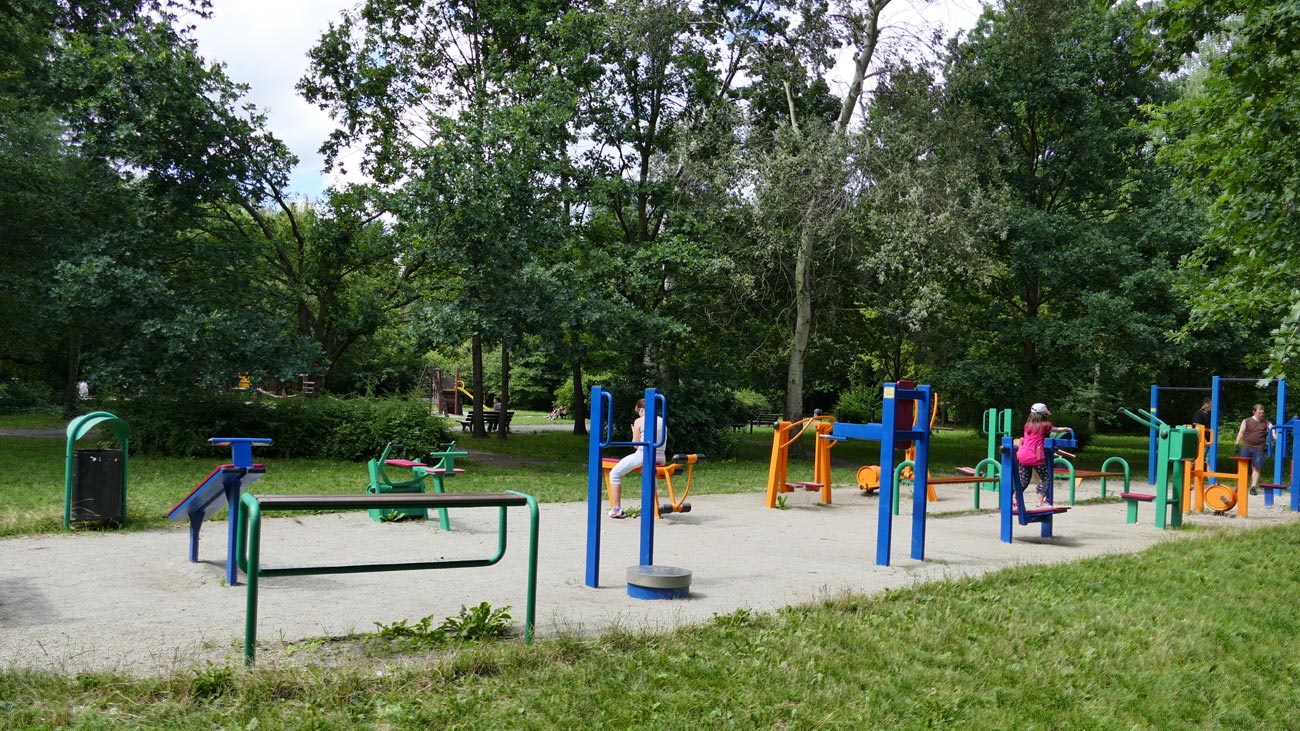 Siłownia w Parku Grabiszyńskim