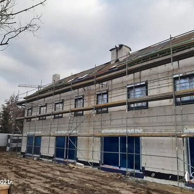 Ogrody Szymborskiej - budowa listopad 2021