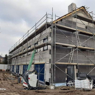 Inwestycja mieszkaniowa Ogrody Szymborskiej - budowa listopad 2021