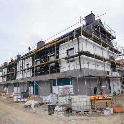 ETAP I - Maj 2022r. - postępy prac inwestycji Ogrody Szymborskiej