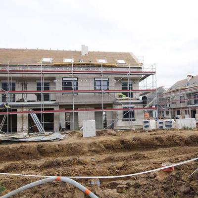 ETAP II - Maj 2022r. - zdjęcia z budowy Ogrodów Szymborskiej