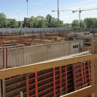 Racławicka Platinum - budowa inwestycji mieszkania i lokale - maj 2022r.