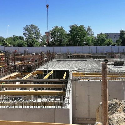 Inwestycja  TEMAR Deweloper , Racławicka Platinum - budowa maj 2022r.