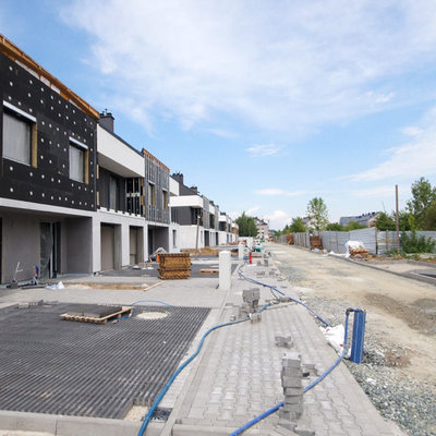 Czerwiec 2022r. - zdjęcia z budowy Ogrodów Szymborskiej