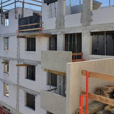 Racławicka Platinum  - budowa październik 2022r. nowe mieszkania Wrocław Grabiszynek