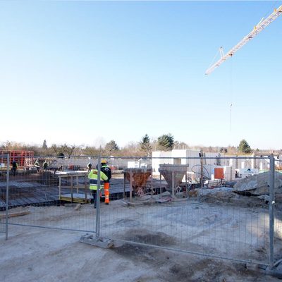 Racławicka Platinum część B - budowa styczeń 2023r. nowe mieszkania Wrocław Grabiszynek