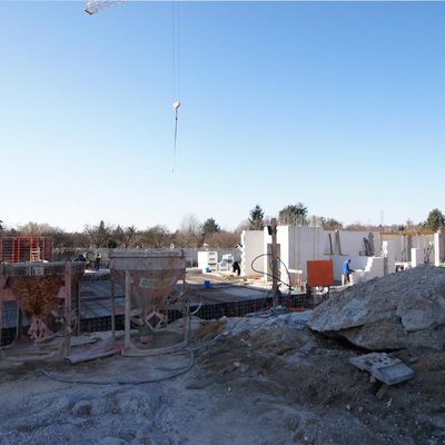 Racławicka Platinum część B - budowa styczeń 2023r. nowa inwestycja Wrocław Grabiszynek