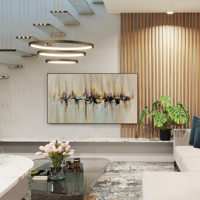 Wizualizacja przykładowego mieszkania w inwestycji Racławicka Platinum