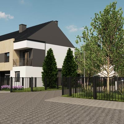 Ogrody Szymborskiej - domy willowe na Wojszycach