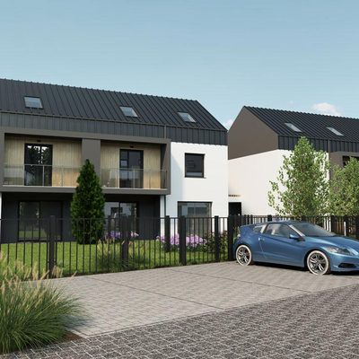 Ogrody Szymborskiej - nowe domy willowe na Wojszycach