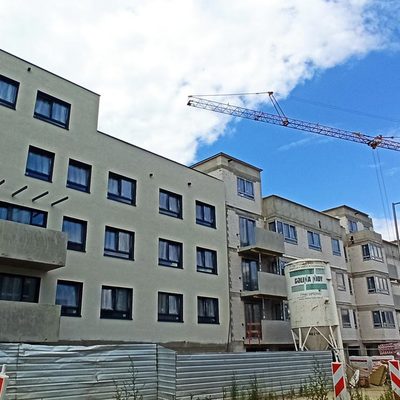 Racławicka Platinum - budowa czerwiec 2023 - nowe mieszkania Wrocław Grabiszynek