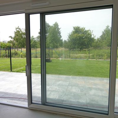 Ogrody Szymborskiej Etap I , widok z salonu, Wrocław Krzyki Wojszyce