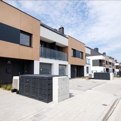 Ogrody Szymborskiej Etap I , widok z ulicy Szymborskiej, Wrocław Krzyki Wojszyce